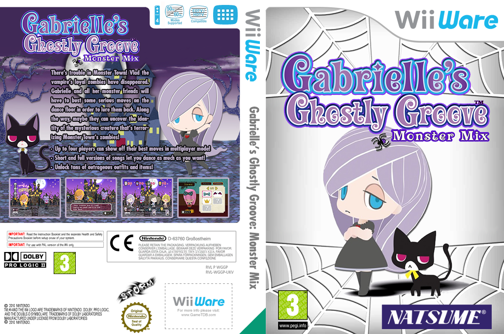 Gabrielle's Ghostly Groove - Monster Mix — box-texture (EU)