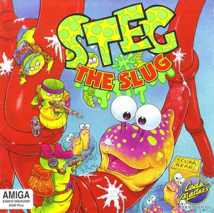 Steg the Slug box art