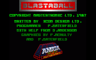Blastaball — sstitle (WOR)
