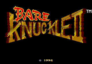 Bare Knuckle II — sstitle (WOR)