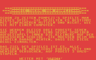 Tuerme von Pompeji, Die — sstitle (DE)
