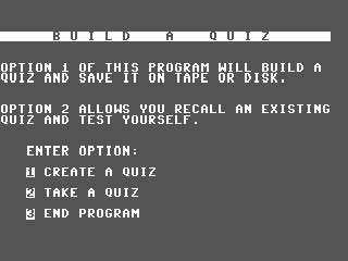 Build a Quiz — ss (WOR)