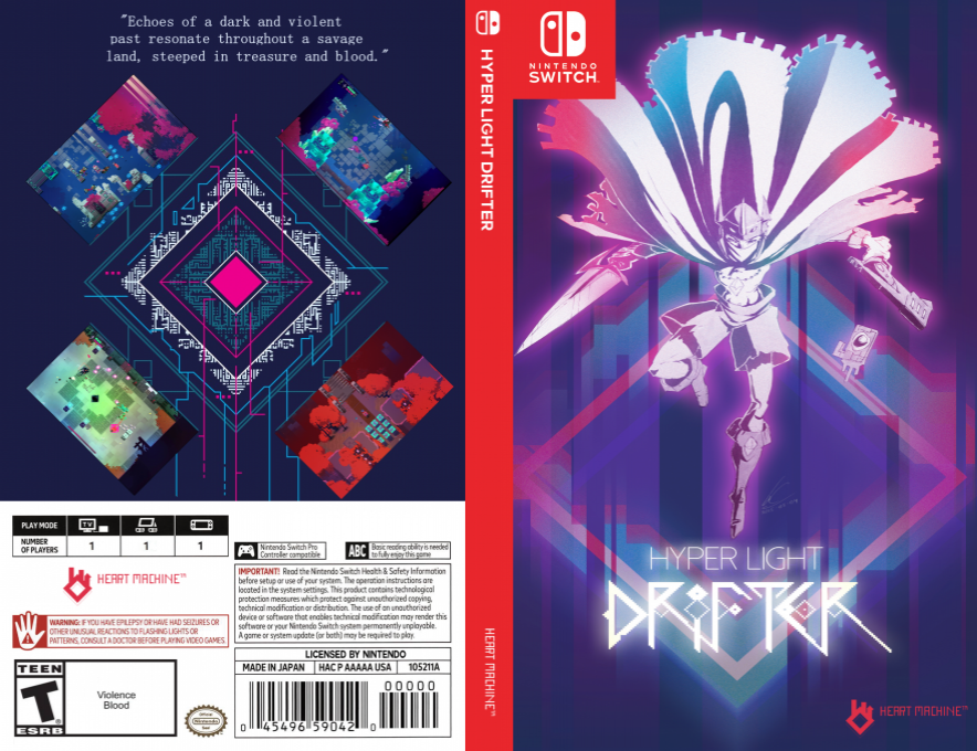 Hyper Light Drifter - Special Edition — box-texture (US)