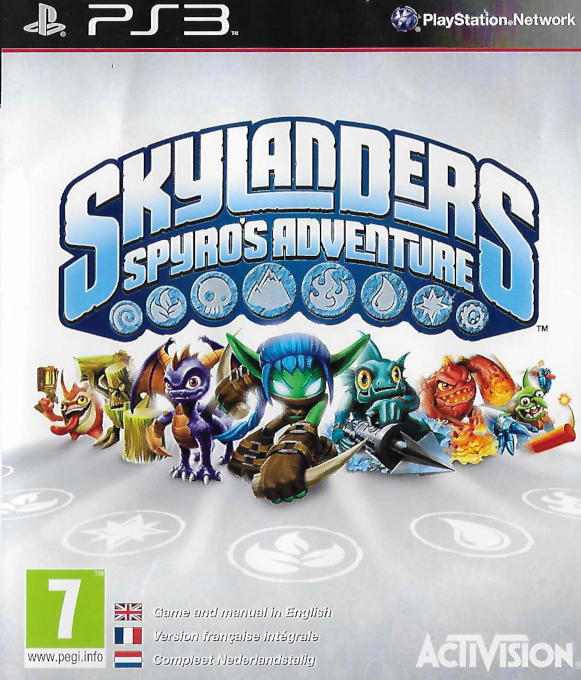 Skylanders - Spyro's Adventure box art