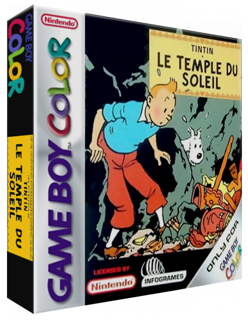 Tintin - Prisoners Of The Sun — box-3D (EU)