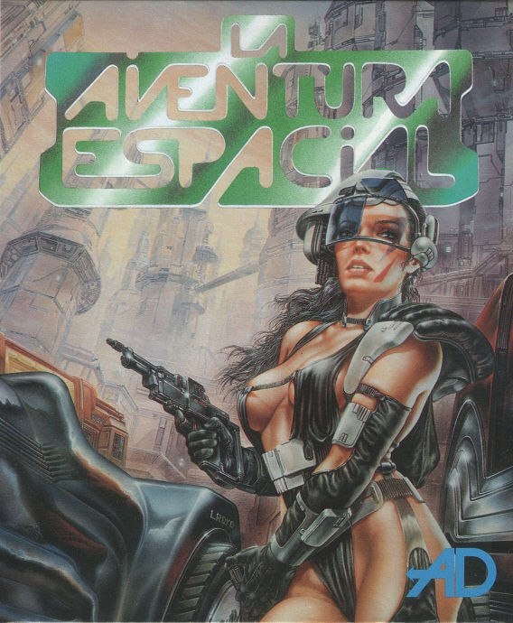Aventura Espacial, La box art