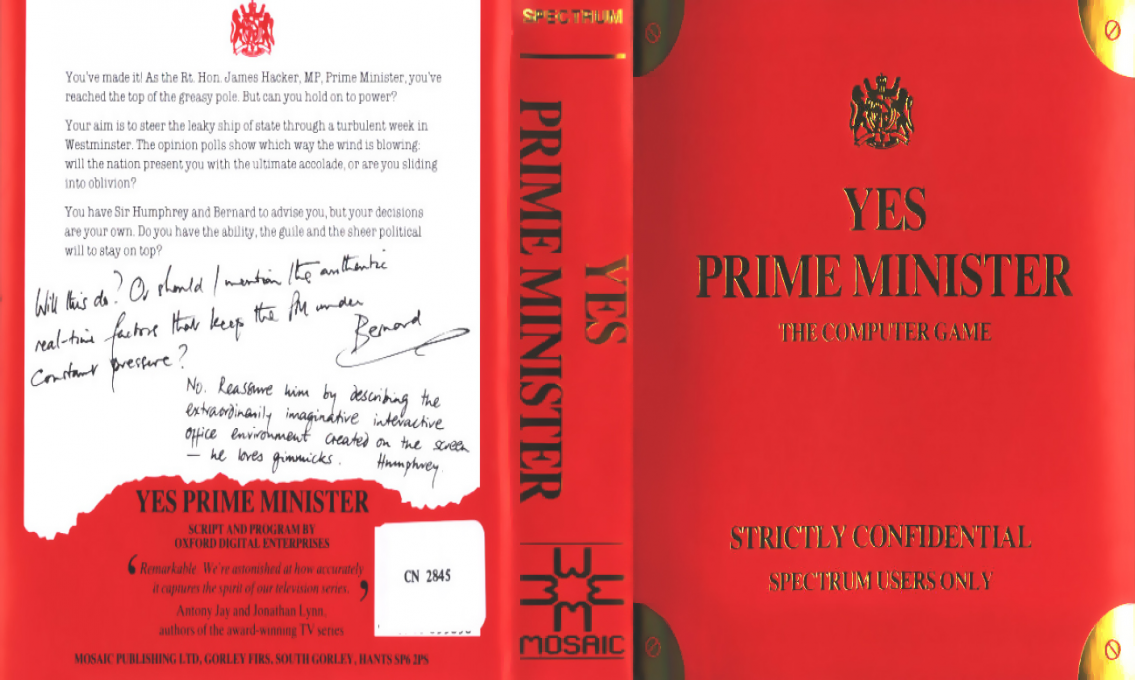 Yes, Prime Minister — box-texture (EU)