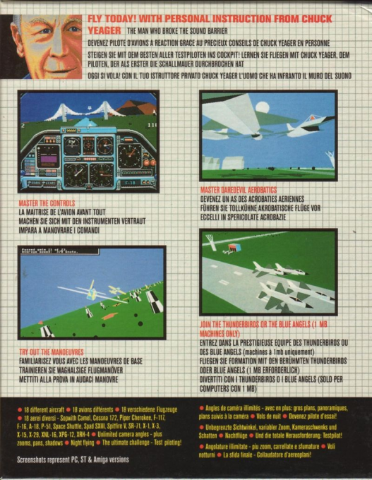 Chuck Yeager's Advanced Flight Trainer 2.0 — box-2D-back (EU)