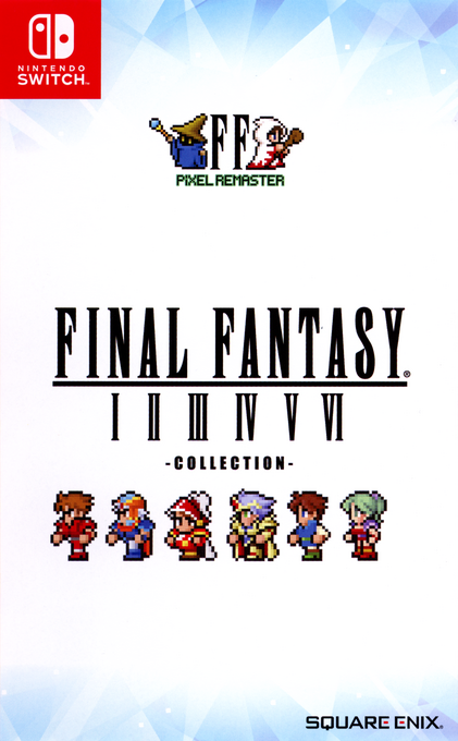 FINAL FANTASY I-VI : Pixel Remaster Collection — box-2D (JP)