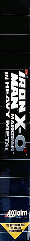 Iron Man - X-o Manowar In Heavy Metal — box-2D-side (US)