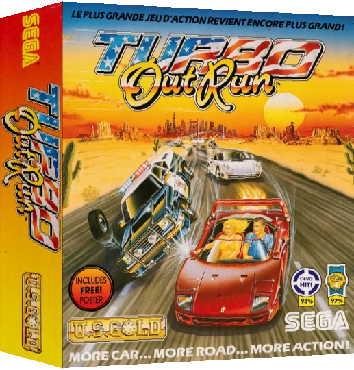 Turbo Out Run — box-3D (EU)