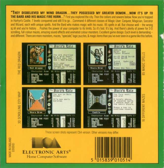 Bard's Tale, The — box-2D-back (EU)