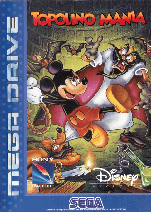 Mickey Mania - The Timeless Adventures Of Mickey Mouse — box-2D (IT)