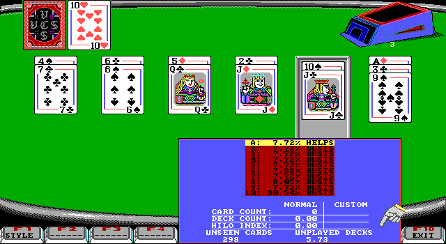 Dr Thorp's Mini Blackjack — ss (US)