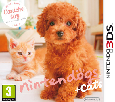 Nintendogs + Cats - Toy Poodle & New Friends — box-2D (FR)