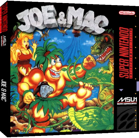 Joe & Mac — box-3D (US)