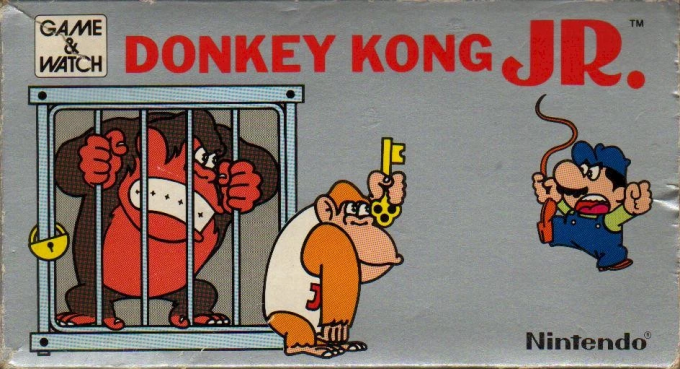 Donkey Kong Jr box art
