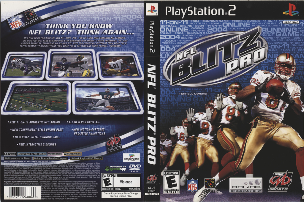 NFL Blitz Pro — box-texture (US)