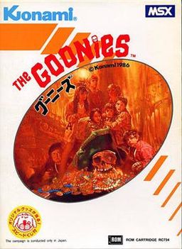 The Goonies box art