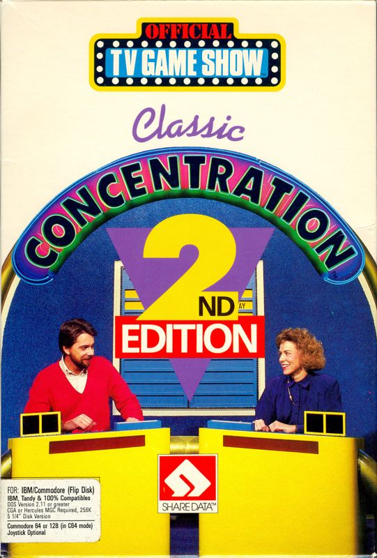 Classic Concentration - 2nd Edition box art