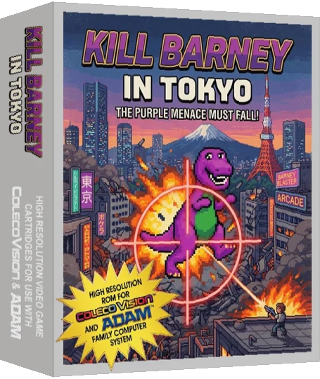 Kill Barney In Tokyo — box-3D (WOR)