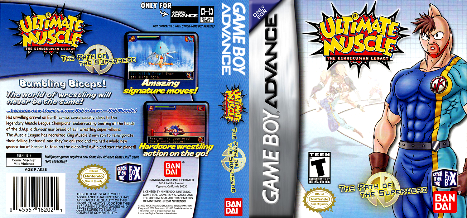 Ultimate Muscle - The Kinnikuman Legacy - The Path Of The Superhero — box-texture (US)