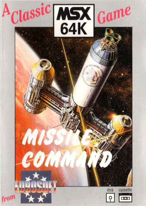 Missile Command box art