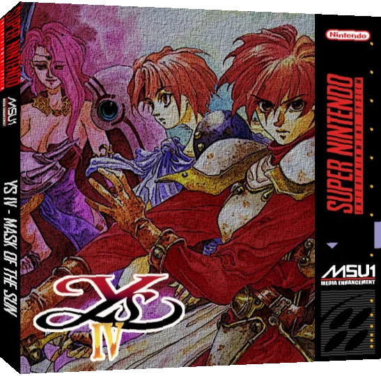 Ys IV : Mask of the Sun — box-3D (US)