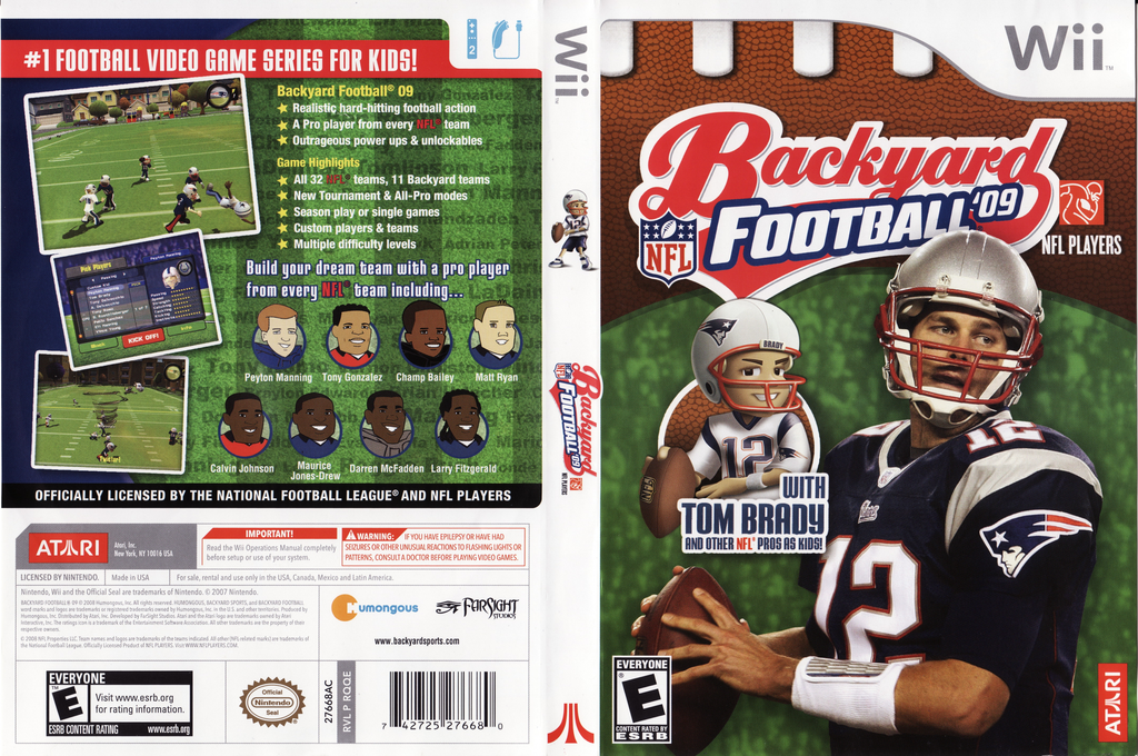 Backyard Football '09 — box-texture (US)