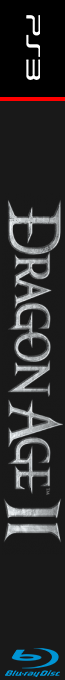 Dragon Age II — box-2D-side (JP)