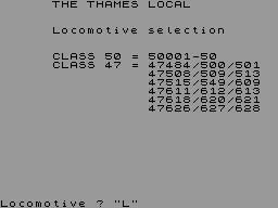 Thames Local — ss (WOR)