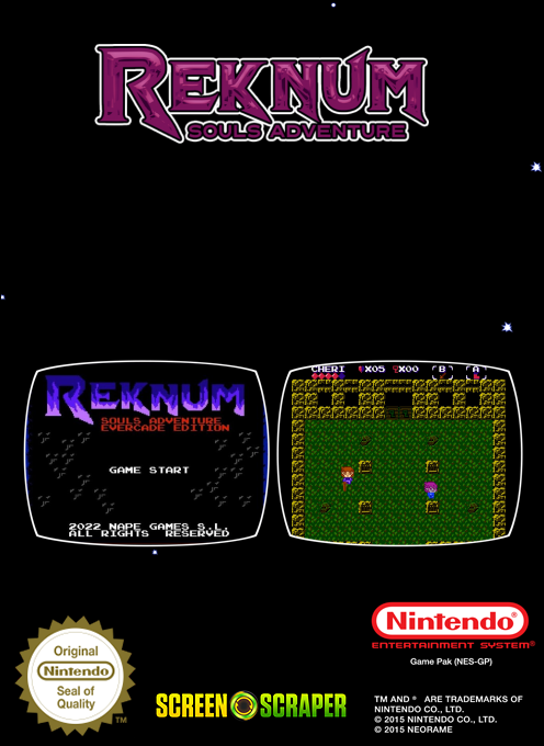 Reknum - Souls Adventure — box-2D-back (SS)