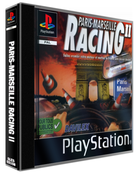 Paris-Marseille Racing II — box-3D (FR)