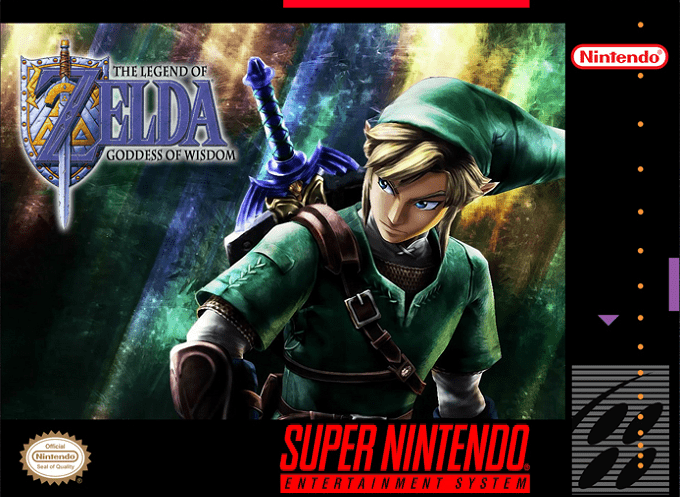 The Legend of Zelda : Goddess of Wisdom box art