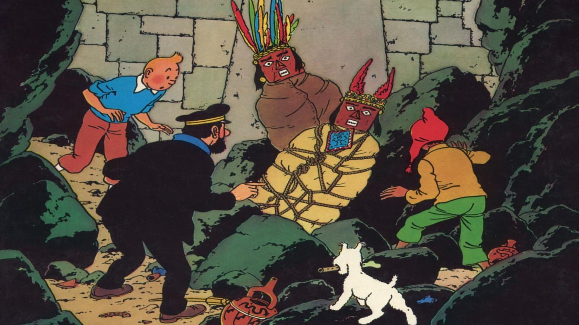 Tintin - Prisoners Of The Sun — fanart