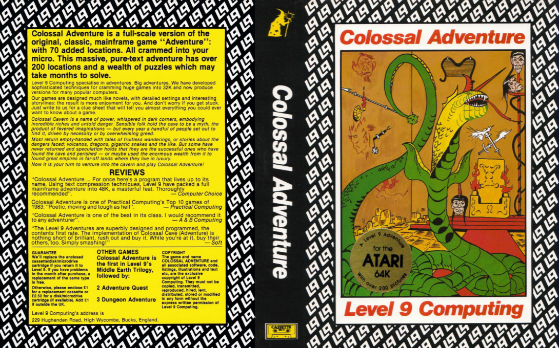 Colossal Adventure — box-texture (EU)