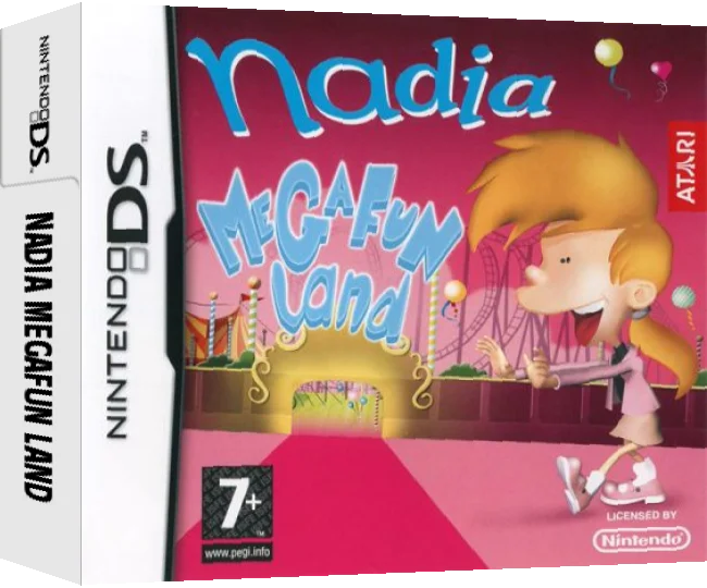Nadia - Megafun Land — box-3D (EU)