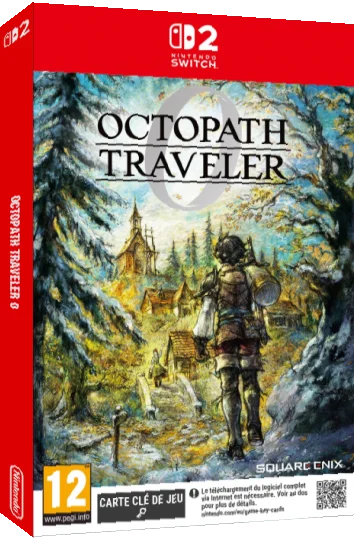 Octopath Traveler 0 — box-3D (EU)
