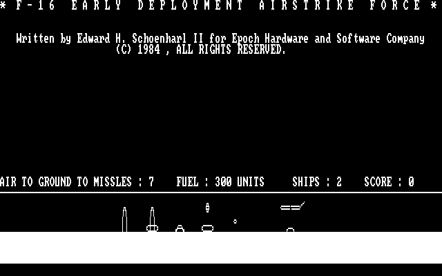 F-16 Early Deployment Airstrike Force — ss (WOR)