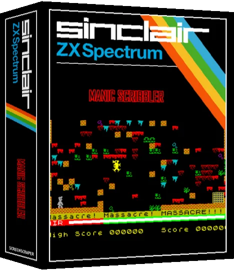 Manic Scribbler — box-3D (SS)