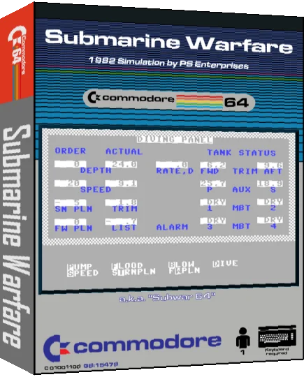 Submarine Warfare — box-3D (CUS)