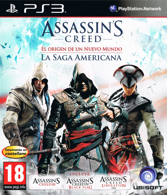 Assassin's Creed - Birth of a New World - The American Saga — box-2D (SP)