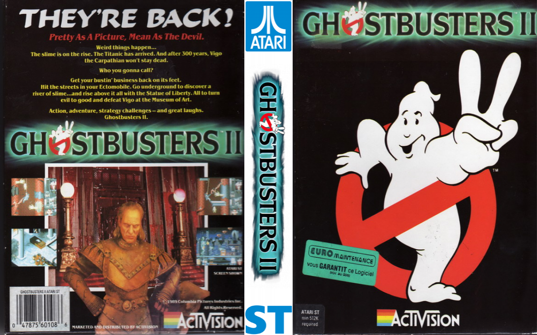 Ghostbusters 2 — box-texture (EU)