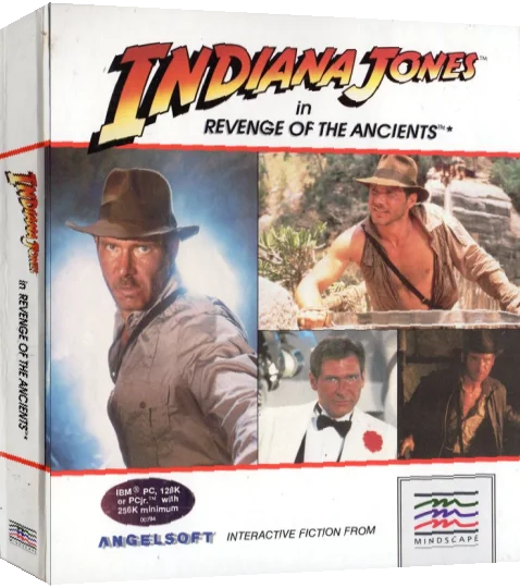 Indiana Jones In Revenge Of The Ancients — box-3D (US)