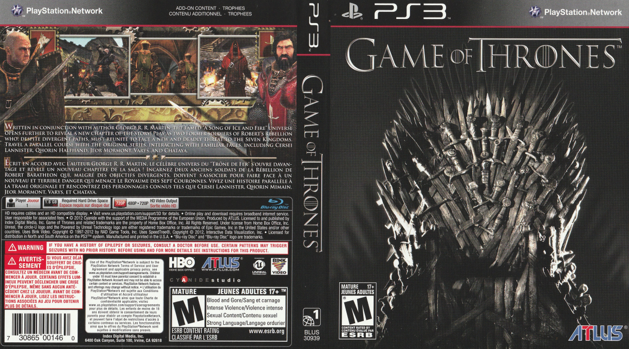 Game of Thrones — box-texture (CA)