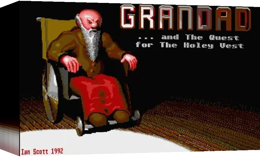 Grandad And The Quest For The Holey Vest — box-3D (WOR)