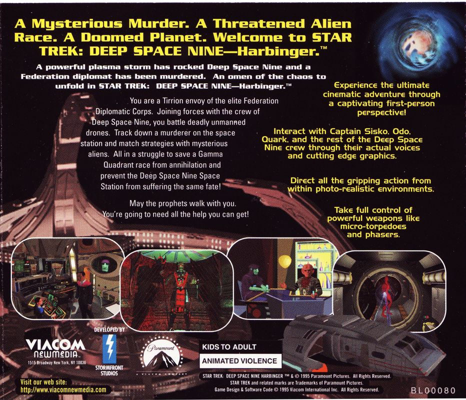 Star Trek Deep Space 9 - Harbinger — box-2D-back (CUS)