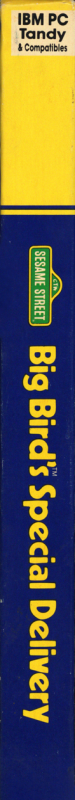Big Bird's Special Delivery — box-2D-side (US)