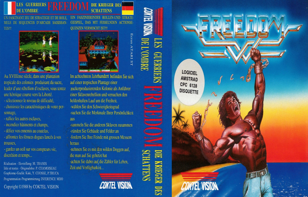 Freedom - Les Guerriers de l'Ombre — box-texture (EU)