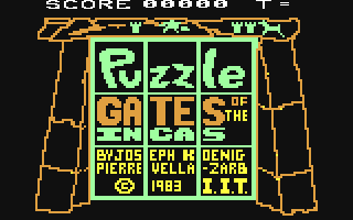 Puzzle : Gates of the Incas — sstitle (WOR)